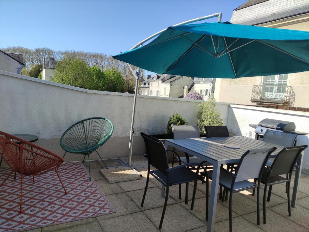 Gite La P'Tite Terrasse Chinon Centre ภายนอก รูปภาพ